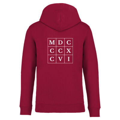Clayesmore Grid Hoodie Thumbnail