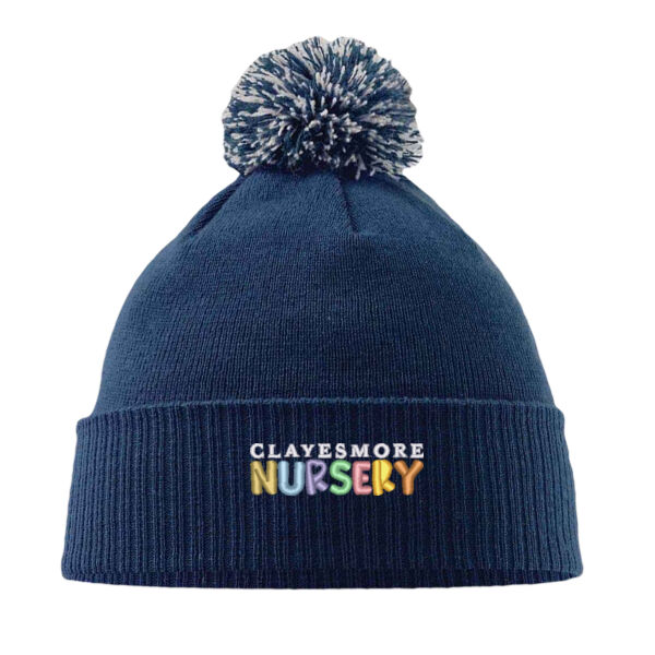 Clayesmore Nursery Bobble Hat Thumbnail